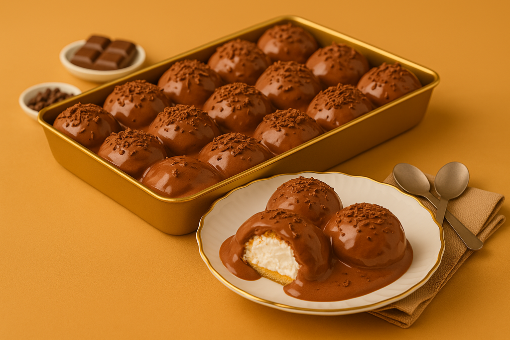 [40503] 40503 - PROFITEROL VASCHETTA CACAO 1200g