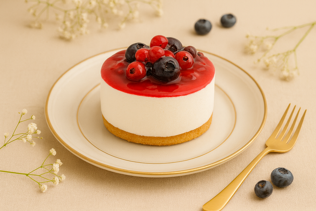 [60812] 60812 - CHEESECAKE FRUTTI DI BOSCO NO GLUTINE 9pz 900g