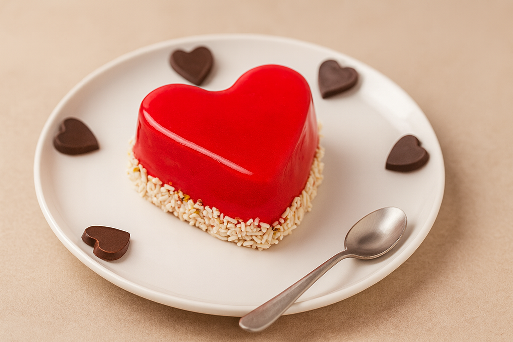 [81704] 81704 - CUORI SAN VALENTINO con decorazione 8pz 944g